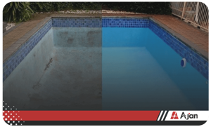 آب‌بندی استخر پرورش ماهی با چسب بتن